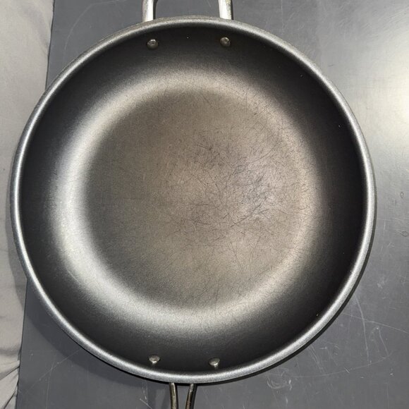 Cuisinart Skillet Model #622-38H Stir Fry Wok 14” Teflon Pan Stainless Steel - Picture 8 of 16